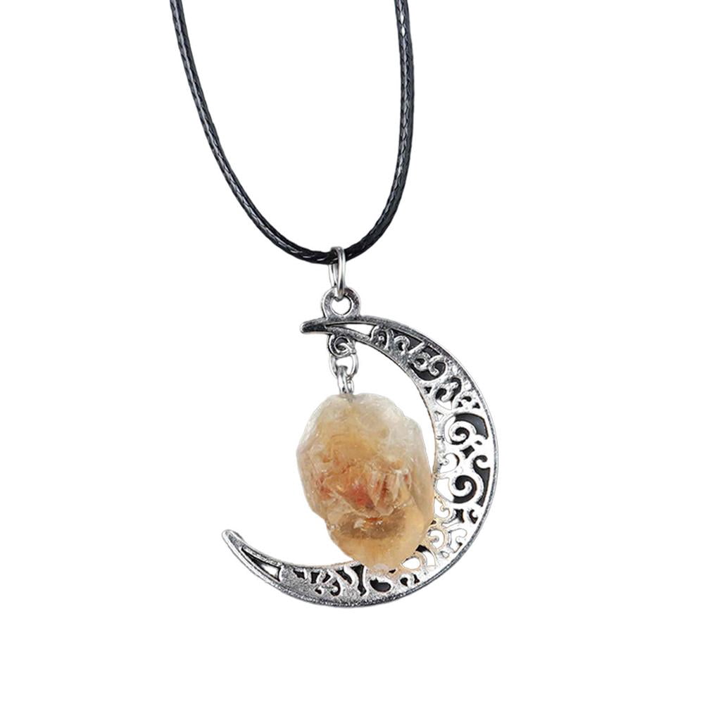 Famure Stone Necklaces for Women Unique 