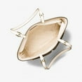 thumbnail image 5 of Michael Kors Women's Medium Leather Tote Bag with Double Pocket, Light Cream, 5 of 6