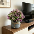 thumbnail image 6 of Clearance Artificial flowers under $10,Artificial Flowers Potted Plants Flowers In POTS Decorate Home Bathroom Kitchen Rustic Table Centerpiece Interior Outdoor Decor, 6 of 9