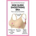 thumbnail image 6 of Comfort Choice Women's Plus Size Side-Sleek Smoothing Bra, 6 of 6