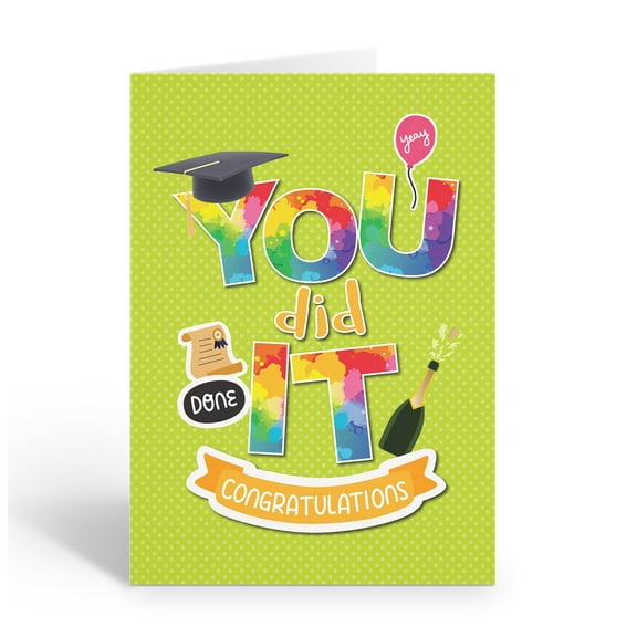 Stonehouse Collection | Kids Graduation Congratulations Card | Kids Celebration