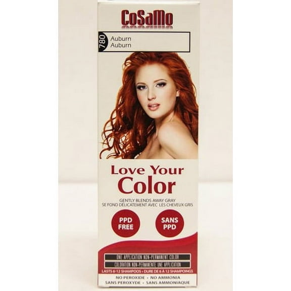 Love Your Color Hair Color - CoSaMo - Non Permanent - Auburn - 1 Count