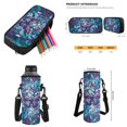 thumbnail image 6 of ZUXONGSY Stained Glass Butterfly Print Backpack 4 In 1 School Bag and Lunch Box Set for Teen Boys Girls School Bookbag with Pencil Case and Water Bottle Holder for Primary Kids Bagpack, 6 of 6