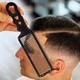 thumbnail image 5 of Barber Fade Combs Hair Cutting Comb Curved Comb, 5 of 5