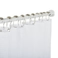 thumbnail image 3 of Utopia Alley Shower Hooks - Shower Curtain Rings for Bathroom - Rust Resistant Roller Shower Curtain Hooks for Shower Curtain or Liner - Set of 12, Polished Chrome, 3 of 8
