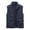 Sapphire Blue, variant on Mens Cargo Utility Safari Vest Fleece Lined Waistcoat Jacket Stand Collar Warm Body Warmer Multi Pocket Hunting Hiking Sleeveless Jacket Fuzzy Vest Coats Outwear