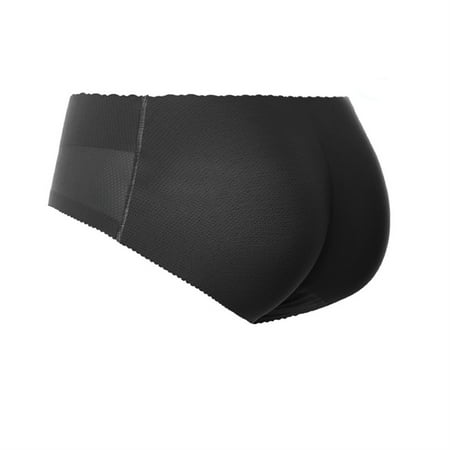 

Premium Butt Shaper Pull Up Underpants for Women Low/High Waist Thickened L Black Low Waist