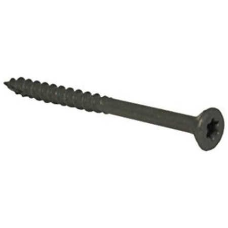 

Grip-Rite PrimeGuard Plus No. 8 wire X 1-1/4 in. L Green Star Bugle Head Exterior Deck Screws 1 lb 1