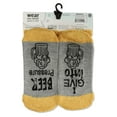 thumbnail image 5 of MeMoi Women's I Give Into Beer Pressure Low-Cut Non-Skid Socks - Womens - Female, 9-11, Medium Gray Heather, 5 of 5