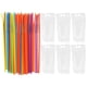 thumbnail image 3 of 50 Sets with Straws Drinking Bags Juice PouchesDrink Bag, 3 of 4