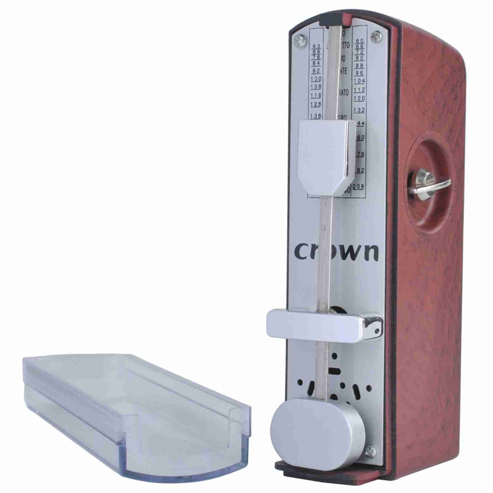 Mechanical Metronome Mini Mechanical Metronome, Portable Pocket Size with Wind Up Mechanism for Piano Guitar Violin Ukulele Chinese Zither Music Instrument