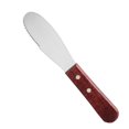 thumbnail image 2 of HCBY Hard Cheese Cutter Serrated Cheese Knife - Stainless Steel Wood Handle, Durable Kitchen Utensil, Cheese Cutting Tool for Dairy, 2 of 3
