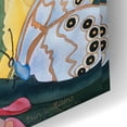 thumbnail image 3 of Epic Art 'Elephants and Butterflies' by Carissa Luminess, Acrylic Glass Wall Art, 24"x16", 3 of 8