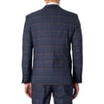 thumbnail image 3 of Marc Darcy Jenson Check Blazer, Blue, 3 of 10
