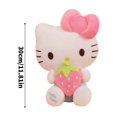 thumbnail image 1 of 30-50cm Lindo Hello Kitty Gato Peluche De Dibujos Animados Con Tema De Frutas Muñeca Fresa Diseño De Uva Niños Fans Fivean unisex, 1 of 2