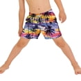 thumbnail image 6 of ATOGUTA Swim Shorts for Boys Quick Dry Boys Swim Trunks Bathing Suit Kids Swimwear with Pockets Size 6-15, Multicolor, 6 of 6