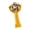 Orange, variant on Yammee Compact Football Theme Fan Practical Cooling Device Pocket Size Fan Plastic