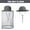 Dark Gray, variant on Net Hat with Neck Face Cover, Sun Hat with Mesh , Anti Mosquito Gnats Net Hat for Hiking, Backpacking,Camping