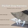 thumbnail image 3 of Gostoto Pet Supplies Pet Dog Explosion-proof Harness Adjustable Dog Vest No Pull Dog Harnesses, 3 of 6