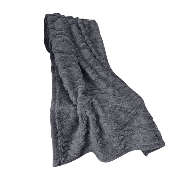 Cinvoph Cozy Plaid Plush Throw Blanket for Couch Winter Holiday Decor, Birthday Gift for Women Men Uses, Room Home Fall Decor 30"x40", A