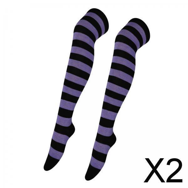 Calcetines de Colores Vibrantes, Estilo Único 2 piezas