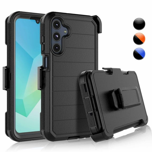 Samsung Galaxy S25 Case,Sturdy Phone Case for Galaxy S25 2025 6.2 inch,Njjex Shockproof Protection Heavy Duty Armor Hard Plastic & Rubber Rugged Bumper 2-in-1 Case Cover-Blue