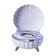 thumbnail image 3 of Altavoz portátil Bluetooth, altavoz pequeño para senderismo, viajes, coche, vacaciones, hogar, regalo de cumpleaños, decoración de fiesta, mini azul, 3 of 8