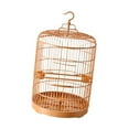 thumbnail image 4 of Jaula para pájaros, soporte para casa, gancho colgante, jaula para pájaros de viaje, jaula colgante para pinzones, pájaros pequeños, loros, Conures, 4 of 8