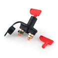 thumbnail image 1 of AD 300A 6V 12V 24V Car Battery Switch Circuit Breaker Main Switch 2 Screw Terminals Cut-off Switch Insulated Rotary Switch Key ,Easy to Install, 1 of 7