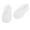 white, variant on 1 Pair Silicone Heel Gel Socks for Women Foot Cracked Repair Dry Crack Healing Chapped