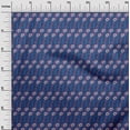 thumbnail image 2 of oneOone Viscose Chiffon Fabric Leaves & Floral Block Print Fabric By The Yard 42 Inch Wide, 2 of 4