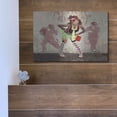 thumbnail image 5 of Luxe Metal Art 'Devil or Angel' by Michael Fitzpatrick, Metal Wall Art, 16"x12", 5 of 7