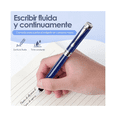 thumbnail image 4 of Pluma De Acero Con Recambio Y Caja Belug Azul, 4 of 5