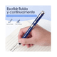 thumbnail image 4 of Pluma De Acero Con Recambio Y Caja Lab.G Azul, 4 of 5