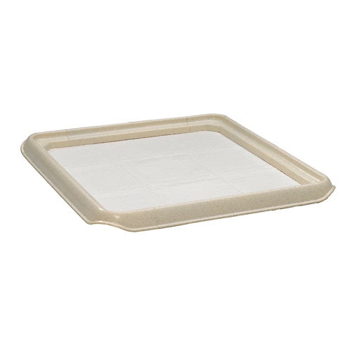 richell paw trax mesh training tray