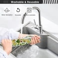 thumbnail image 6 of Summer Fruit Avocado Sink Splash Guard for Faucet 2 Packs Faucet Absorbent Mats, Exotic Color Leaves Faucet Handle Drip Catcher Quickly Drying Mat for Kitchen Counter Bathroom, 14.9"x5.5", 6 of 7