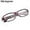 5.5, variant on Optical Reading Glasses with  4.5,  5.0,  5.5,  6.0 Degrees Lenses Red 5.5