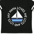 thumbnail image 4 of Inktastic My Nana Loves Me Sailboat Boys Boys Toddler T-Shirt, 4 of 5