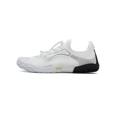 

Rotosw Womens Mens Water Shoes Barefoot Aqua Socks Fast Drying Beach Shoe Unisex Athletics Comfort Mesh White 10