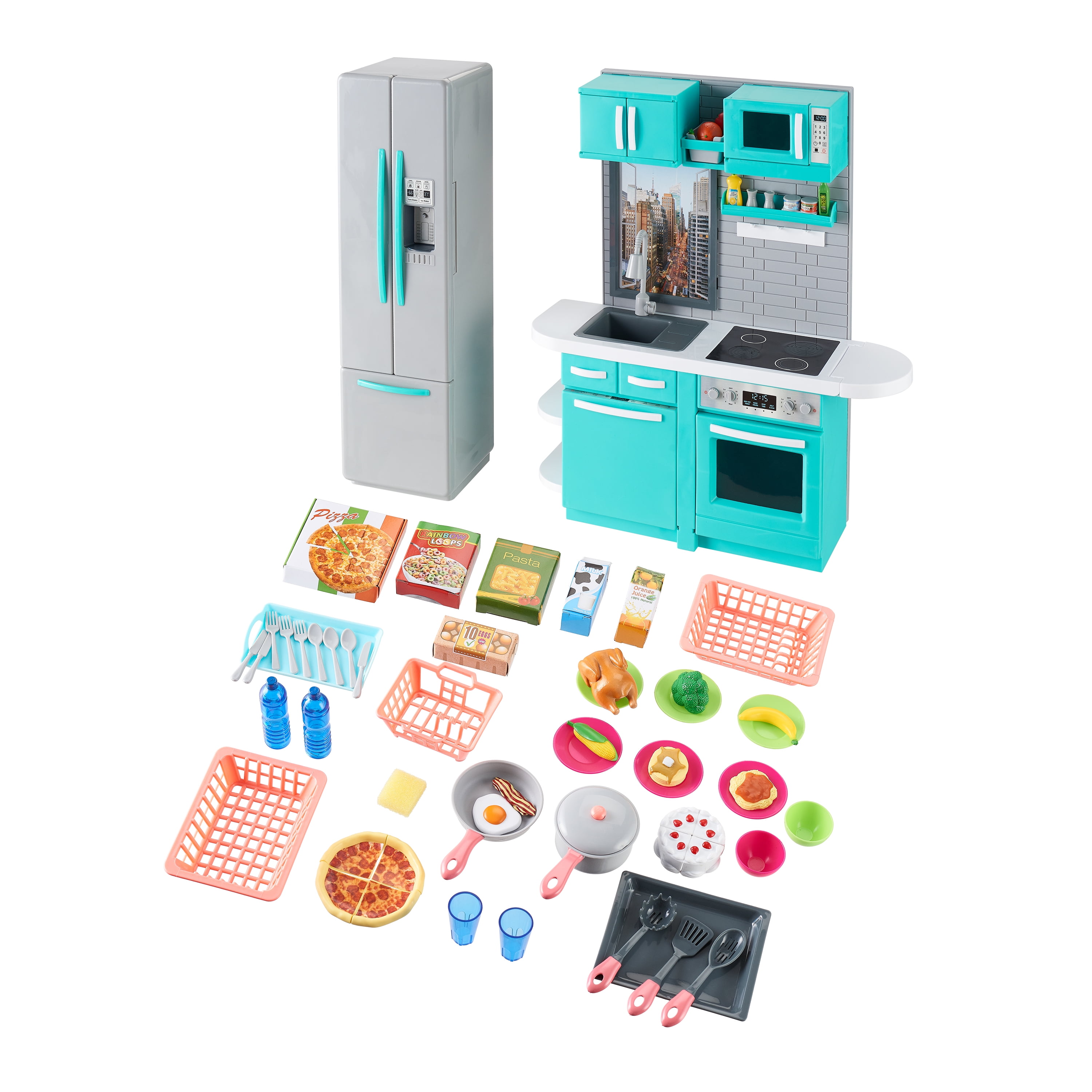 My Life As Full Kitchen Playset with Light & Sound for 18” Doll