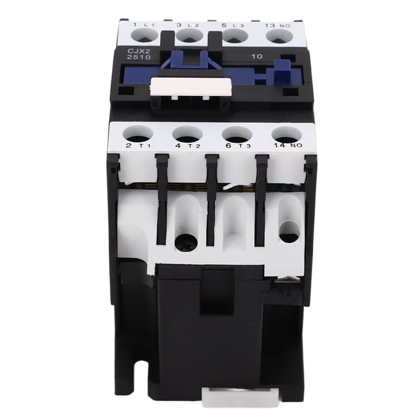 Interruptor de contactor de circuito CA 380V 25A Contacto de plata Instalación en riel de 35 mm Contactor de CA Fuerte capacidad de carga para energía ANGGREK Otros