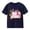 Navy, variant on Girls Cute School Stationery Graphic T Shirt Short Sleeve Crew Neck Cotton Casual Summer Tee for Kids (Light Blue, 2-3 Years)