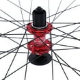 thumbnail image 4 of Miumaeov Mountain Bike Wheelset 29" Dual Disc Mountain Bike Wheels Aluminum Alloy Rim Quick Release Front Rear Black Flat Spokes MTB Wheelset Fit 7-11 Speed Cassette, 4 of 12