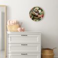 thumbnail image 6 of Sloth Round Printed Wall Clocks with Hooks and Gold Stand - Silent, Non-Ticking - Enhance Your Space with Style and Functionality, 6 of 6