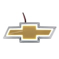 thumbnail image 1 of Custom Install Parts Front Grille or Rear Trunk Gold Bowtie Emblem with White LED Compatible with Select Chevy Impala 2006-2016 and Monte Carlo 2006-2007, Replacement for GM Part 20877097, 1 of 8