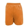 thumbnail image 4 of AKGEAMN Women's Solid Color High Waist Loose Casual Shorts with Pockets, Orange S-XXL, 4 of 5