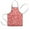 Red Christmas Deer, variant on Red Christmas Farm and Truck Pattern Kids Aprons for Girls and Boys,Adjustable Neck Strap Toddler Aprons for Kids Cooking Baking