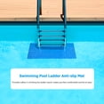 thumbnail image 3 of Ladder Swimming Pool Ladder Anti-slip Mat 36 x 9 inch Protective Pool Ladder Step Pad Non-slip Safety Liner for Swimming Pool and Stairs, 3 of 6