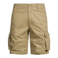 thumbnail image 3 of AnuYalue Mens Cargo Shorts Casual Lightweight Athletic Shorts Summer Outdoor Work Shorts with Multi Pockets, 3 of 6
