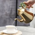 thumbnail image 3 of HLONK Stainless Steel Tea Kettle - Food Grade  Multifunctional Coffee Teapot with Tea Strainer Mesh  for Home, 3 of 8